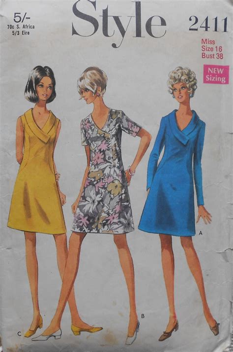 Style 2411 A Vintage Sewing Patterns Fandom