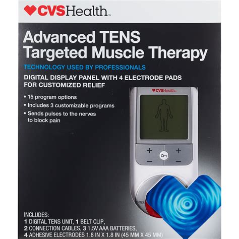 Cvs Health Advanced Tens Targeted Muscle Therapy Pick Up In Store