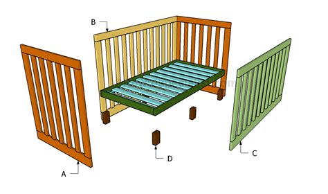 How to build a crib | HowToSpecialist - How to Build, Step by Step DIY ...