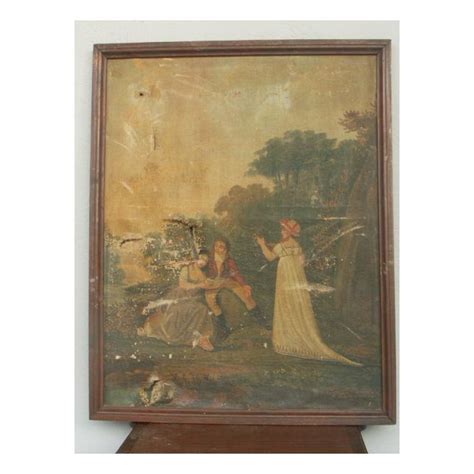 Marseilleantiquites Sc Ne Galante Peinture L Huile Sur Toile D