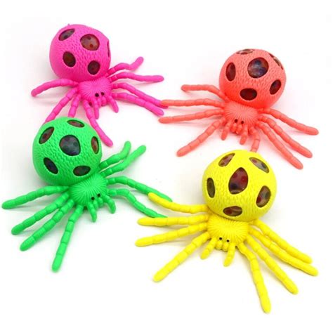 Squishy Fidget Toy Orbis Anti Stress Aranha Sensorial Shopee Brasil