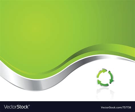 Environmental Recycling Background Royalty Free Vector Image