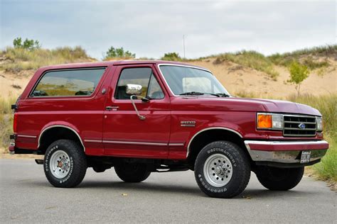 1991 Ford Bronco XLT Silver Anniversary Edition For Sale On BaT