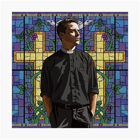 Hot Priest Fleabag Andrew Scott Photographic Print By DotworkOrange Redbubble