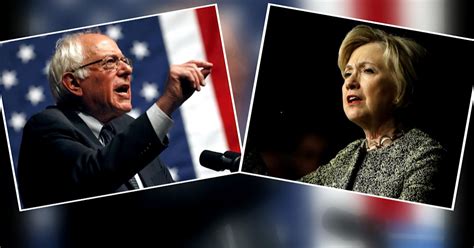 Hillary Clinton Bernie Sanders Spar Over Who Is ‘qualified To Be