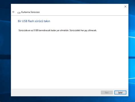 Windows 10 Kurtarma Sürücüsü Nasıl Oluşturulur Technopat