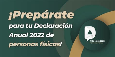 Simulador Declaración Anual 2022 Personas Físicas Contadormx