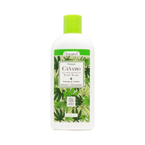 Hemp Shampoo Ecocert Bio Ml Drasanvi Drasanvi English