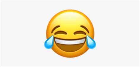 Emoji Iphone Laught Lol Emotions Ios 10 Crying Laughing Emoji Png