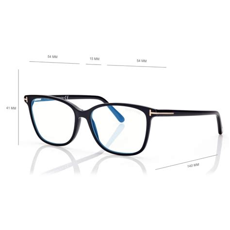 Tom Ford Blue Block Soft Square Opticals Square Optical Glasses Black Ft5842 B Avvenice