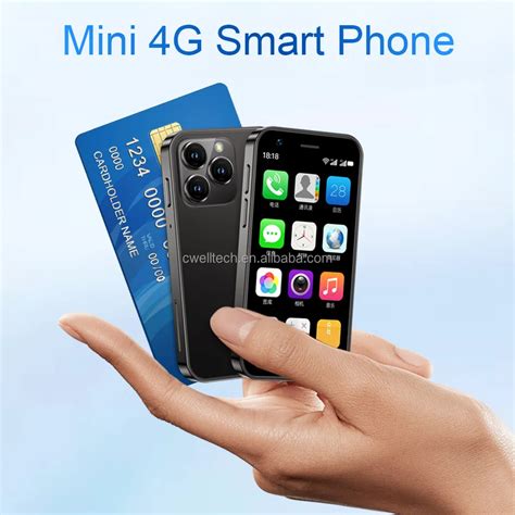 Portable Mini Smartphone Soyes Xs16 4g Phones 3gb 64gb Android Mobile