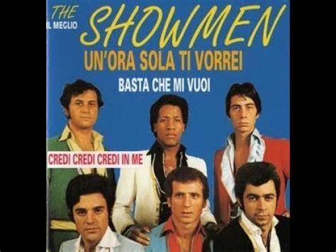 Un Ora Sola Ti Vorrei The Showmen 1968 By Prince Of Roses YouTube