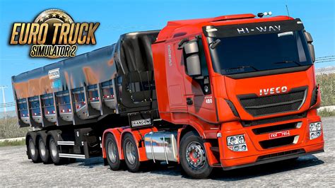 Iveco Hi way 480 na Caçamba Euro Truck 2 YouTube