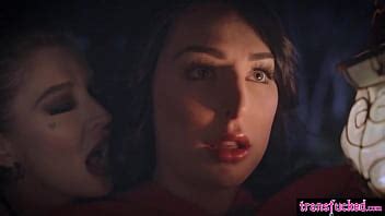 TransFucked Kleio Valentien Enjoyed Rough Pussy Fucking By A Perverted Tranny Witch Chanel