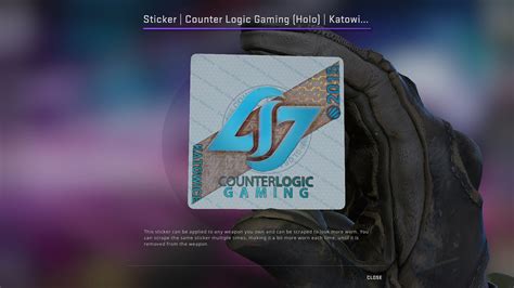 Sticker Spotlight Katowice 2015 Counter Logic Gaming Holo Price