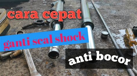 Cara Ganti Seal Shock Belakang Motor