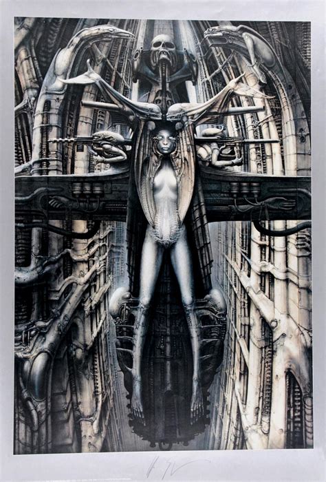 Sold At Auction Hans Ruedi Giger H R Giger Biomechanical