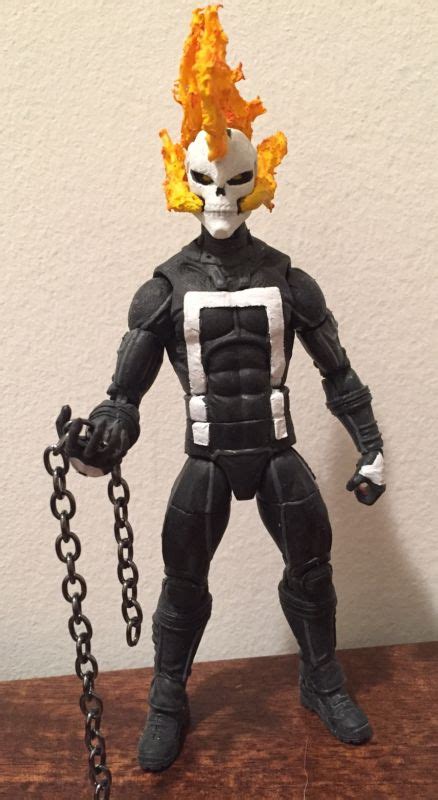 Ghost Rider Robbie Reyes All New Marvel Legends Custom Action Figure