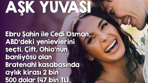 Ebru ve Cedi yeni yuvalarına keçdiler YouTube