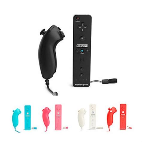 Mando Nintendo Wii Con Nunchuk Y Motion Plus