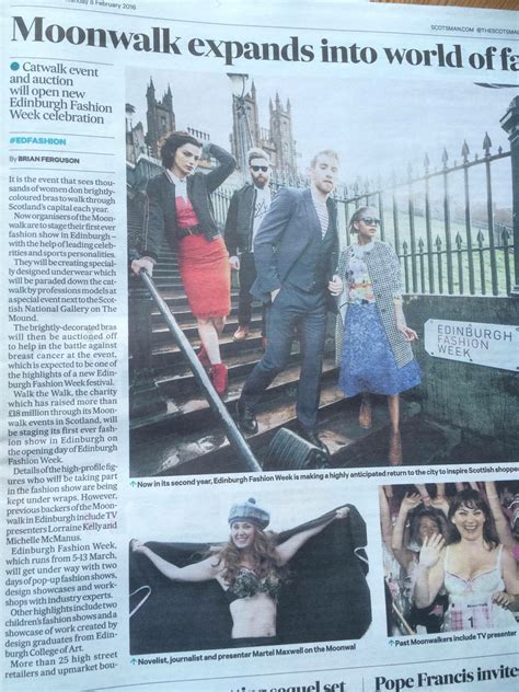 Edinburgh Fashion Week Scot Street Style