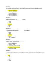 Unit 7 Assessment Docx Question 1 According To Valence Bond Theory