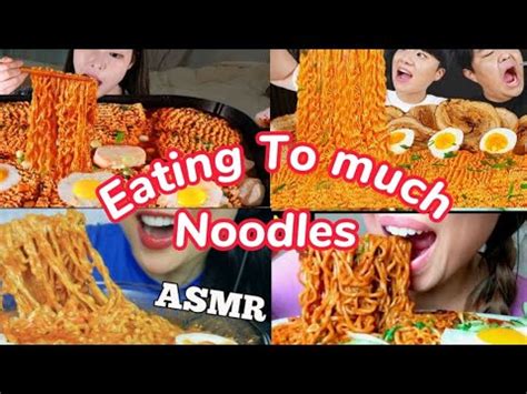 Mukbangers Eating An Insane Amount Of Noodles YouTube