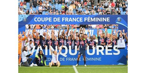 Football Coupe de France féminine le PSG sacré pour la quatrième fois