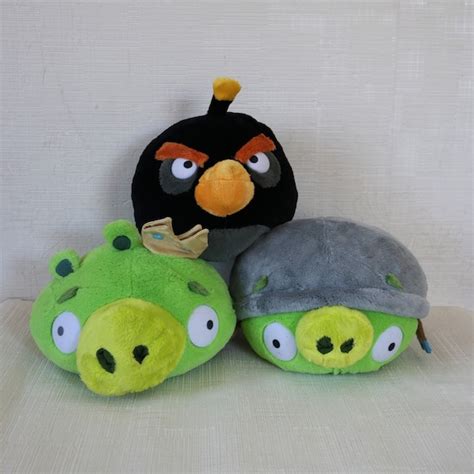 Hat Angry Birds Plush Etsy
