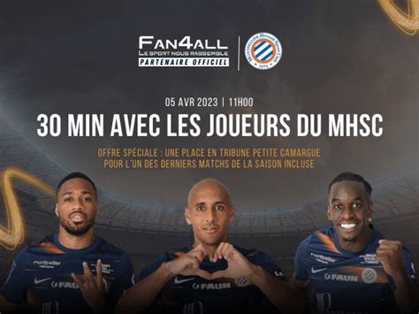 D Couvrez Des Exp Riences Uniques De Mhsc Mhsc Rdv Avec Les Joueurs