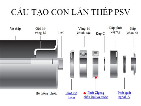 Phân Tích Chi Tiết Cấu Tạo Con Lăn Băng Tải Tkn