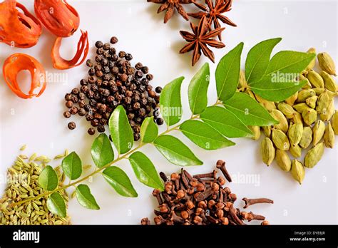 Assorted spices from Kerala Stock Photo - Alamy