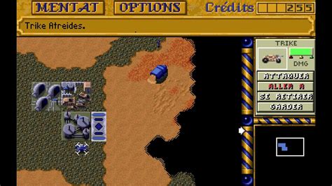 Dune Ii Battle For Arrakis Pc La Premi Re Mission Des Atr Ides