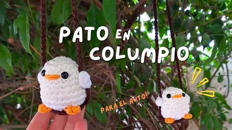 Pato En Columpio Crochet Tutorial ENG Subtitles YouTube