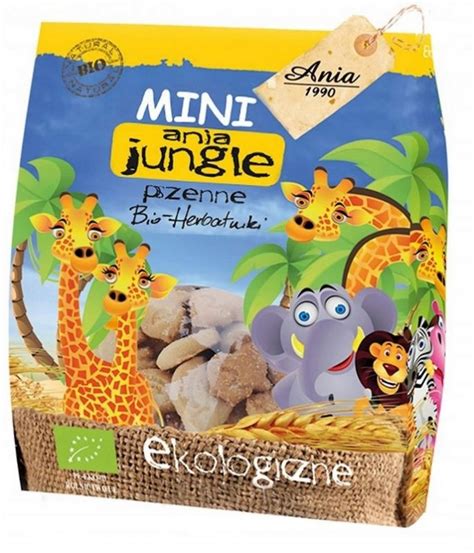 Ciasteczka Mini Ania Jungle Niska Cena Na Allegro Pl