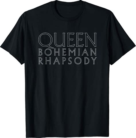 Official Queen Bohemian Rhapsody T Shirt Walmart