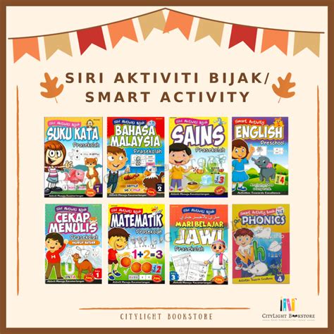 Citylight Prasekolah Siri Aktiviti Bijak Smart Activity Mind To