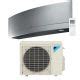 Daikin Btu Mini Split Silver Wall Mount Heat Pump Emura Seer