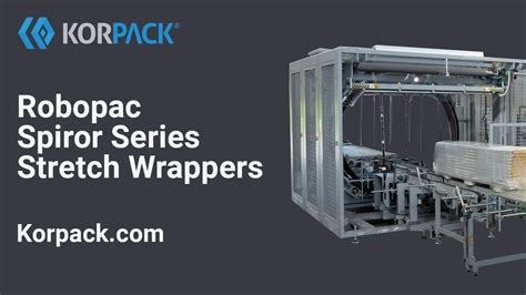 Robopac Spiror Series Automatic Stretch Wrapper From Korpack Youtube