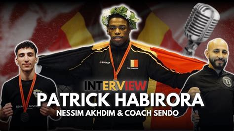 Interview Patrick Habirora Team Belgique A L Aube Des D Buts Pro