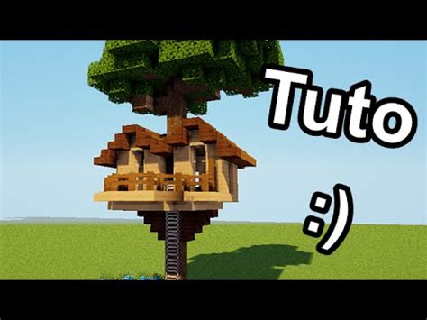 MINECRAFT TUTO Comment Faire Une Cabane Dans Un Arbre YouTube