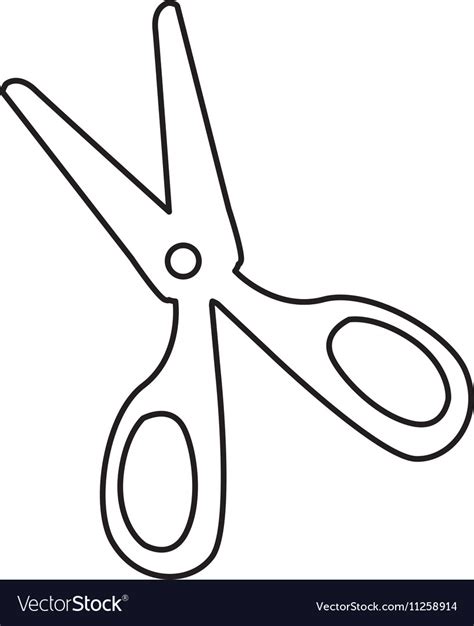 Scissors Drawing Simple