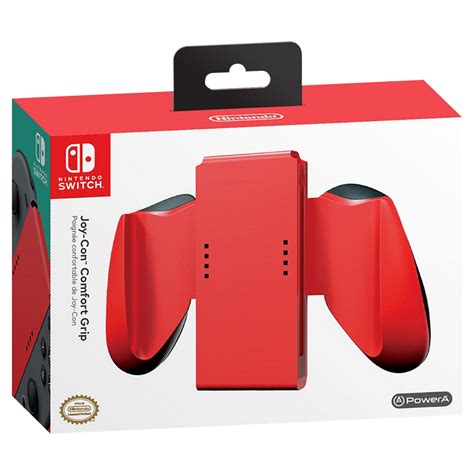 Nintendo Switch Joy Con Comfort Grip Red Nintendo Switch EB Games