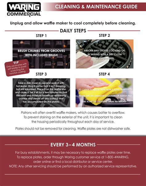 Waring Waffle Maker Guide