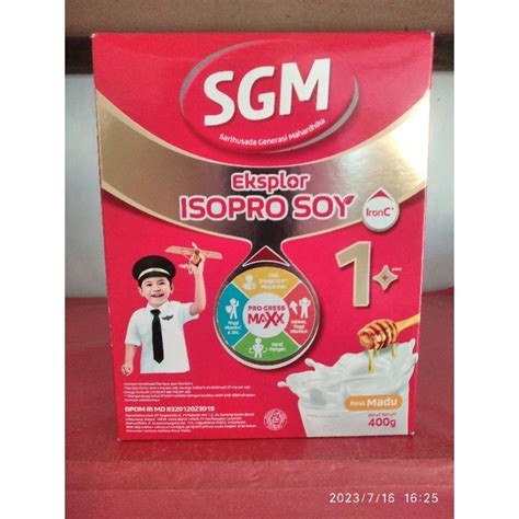 Jual SGM SOYA ISOPRO SOY 1 400G Shopee Indonesia