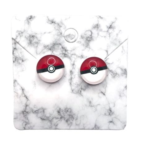 Pokeball Earrings Etsy