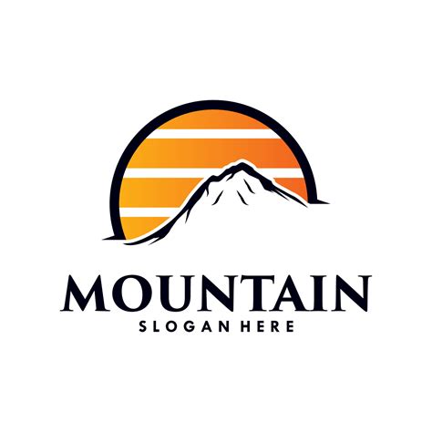 Mountains Logo Design Vector Template 11223852 Vector Art At Vecteezy