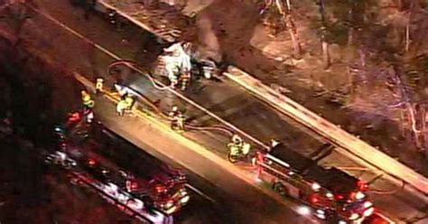 Driver Killed After Crashing Into Tractor Trailer In Andover Cbs Boston