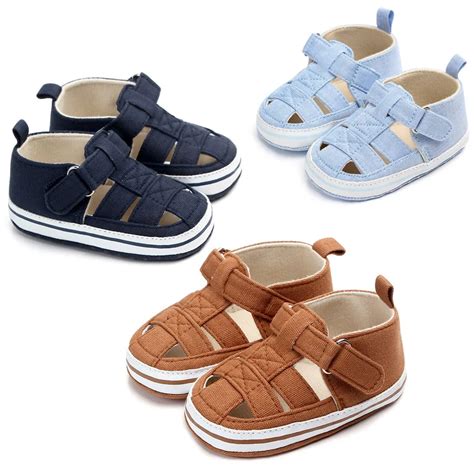 2019 Summer Baby Boys First Walkers Infant Bebe Barefoot Summer Shoes