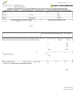 Fillable Online Kinecta Complete And Submit This Form To Your Account